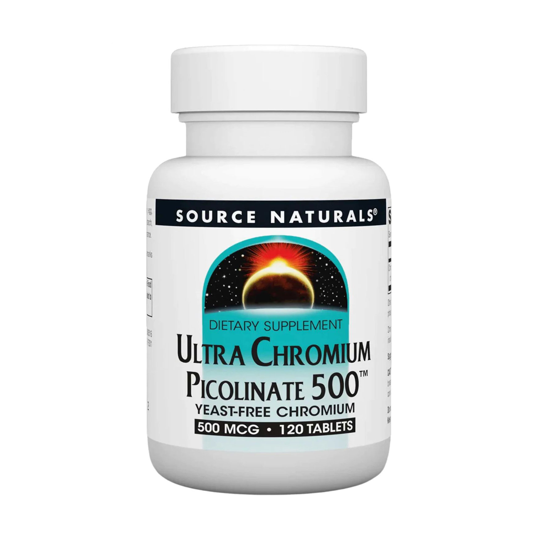 Ультра хром піколінат Source Naturals Ultra Chromium Picolinate 500 мкг, 60 таблеток